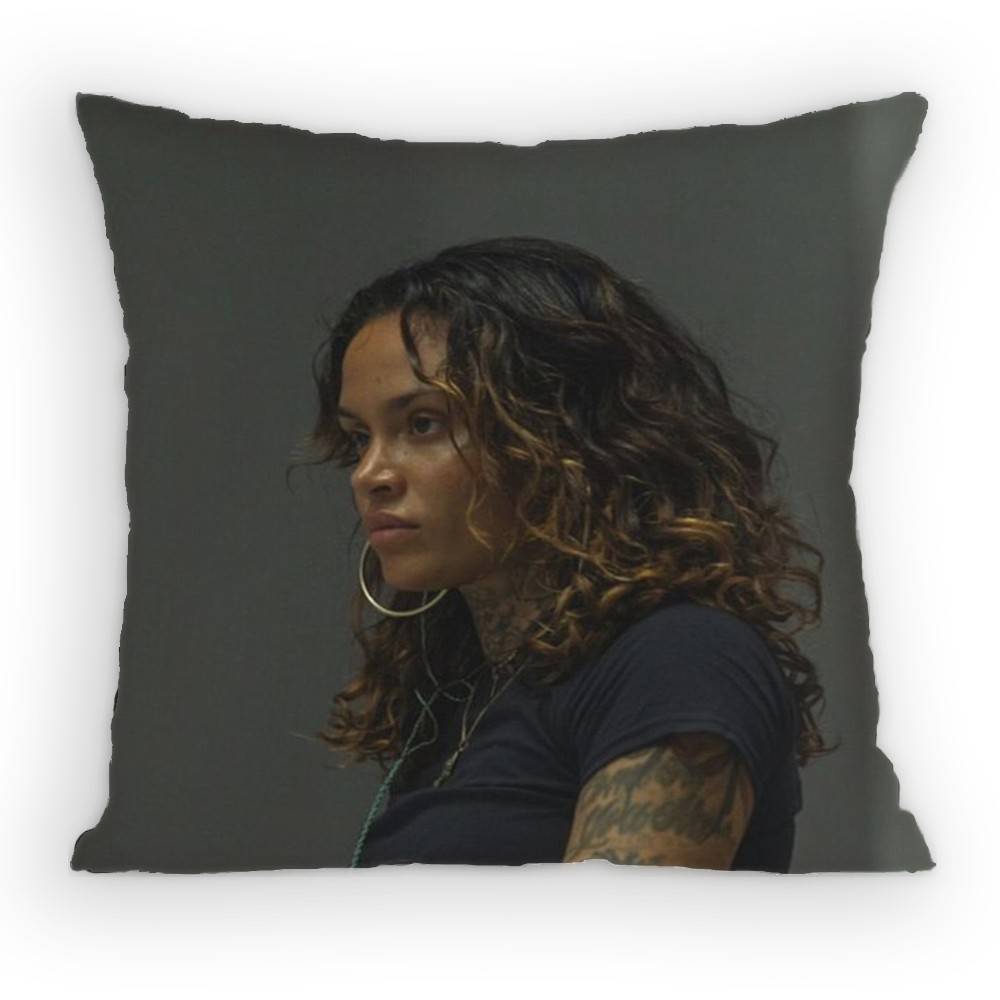 Kkehlani Singer Pillow Case Antidustmite Pillowcase Invisible zipper silky short plush Sofa cushion cover