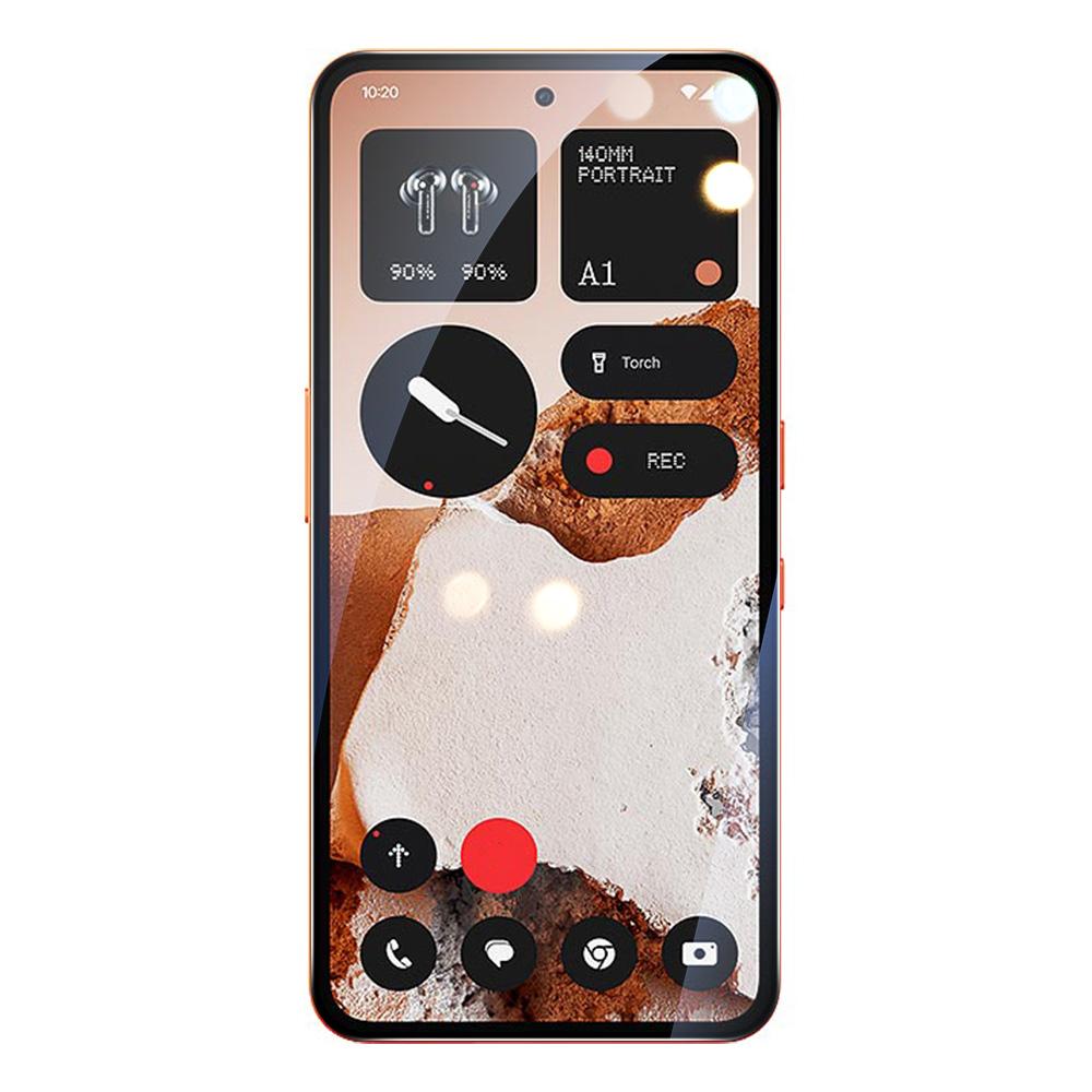 

RURIHAI 10Pcs For Nothing CMF Phone 2 Pro High Aluminium-Silicon Glass Film 0.26mm 2.5D Screen Protector As Shown A