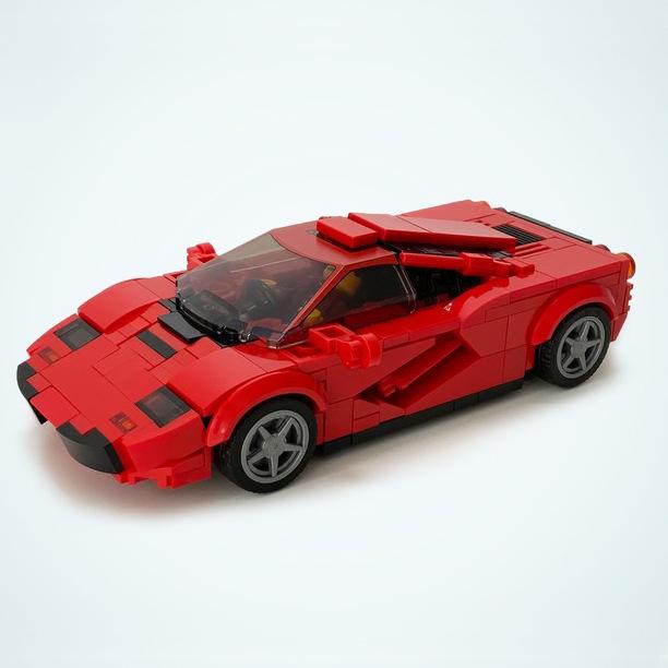 

MOC Hypercar Racing Model 69431 - F1-Compatible Building Blocks