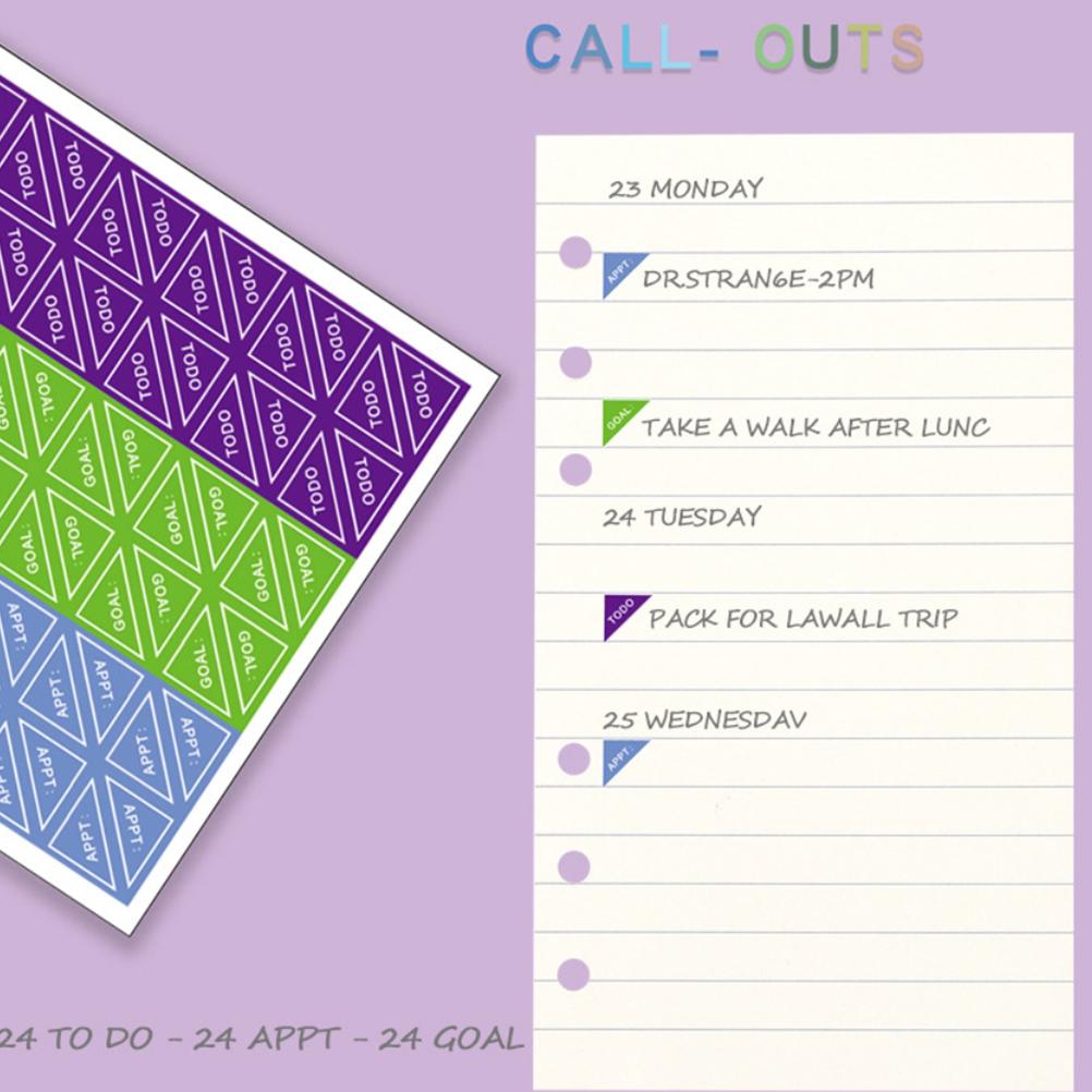 A6  Pattern PU Leather Budget Organiser with Magnetic Buckle Budget Planner Financial Planner Budget Binder Money