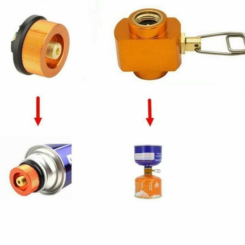 OEING Flat Gas Canister Refill Adapter