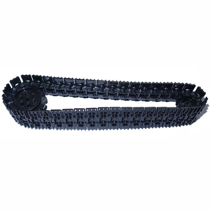Non-Toxic Building Blocks Link Chain Tank Belt Technical Parts Track Wheels Truck Car Gear Moc Bulk Brick Toys 3711 3873 88323 57520 57519