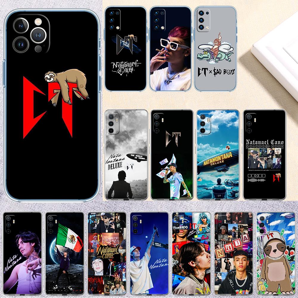 Natanael Cano Transparent Phone Case for LG K22 K30 K40 K40S K41 K42 K50 K50S K51 K51S K52 K61 K62 K71 K92 Q61
