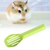 10pcs Wear Resistant Hamster Sand Scoop Plastic Hamster Toilet Cleaning Scoop  For Cleaning
