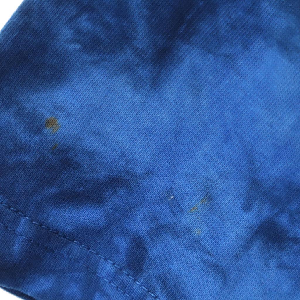 Churinga 90s Old Short sleeve T-shirt L Blue Men's Used