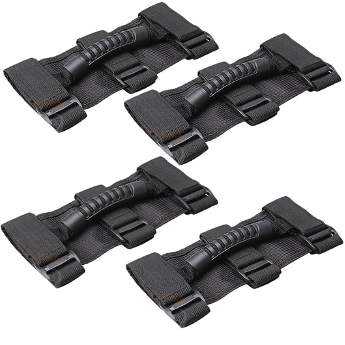 

[ST TS] JEEP Wrangler Grab Handles, Wide Assist Grips, Universal Parts, Set of 2 or 4 (02 BL, 4 pieces)