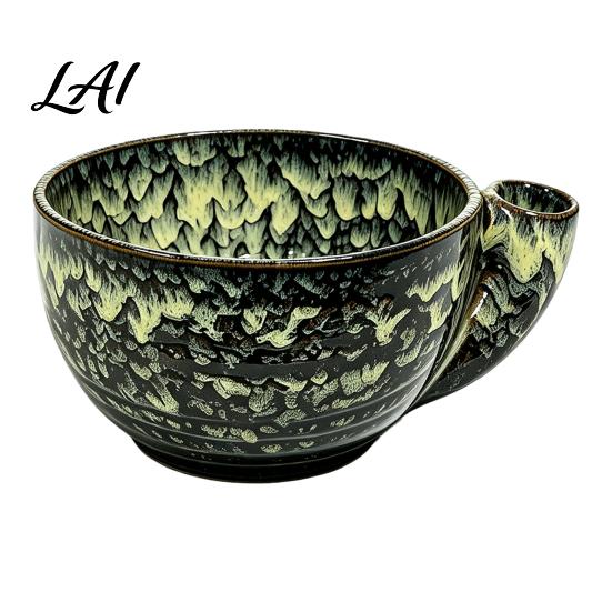 Practical Kitchen Prep Gadget Ceramic Berry Swirl Bowl Auto Fruit Washing Vegetable Drainage Bowl for Strawberries Colander with Drain Holes Produce