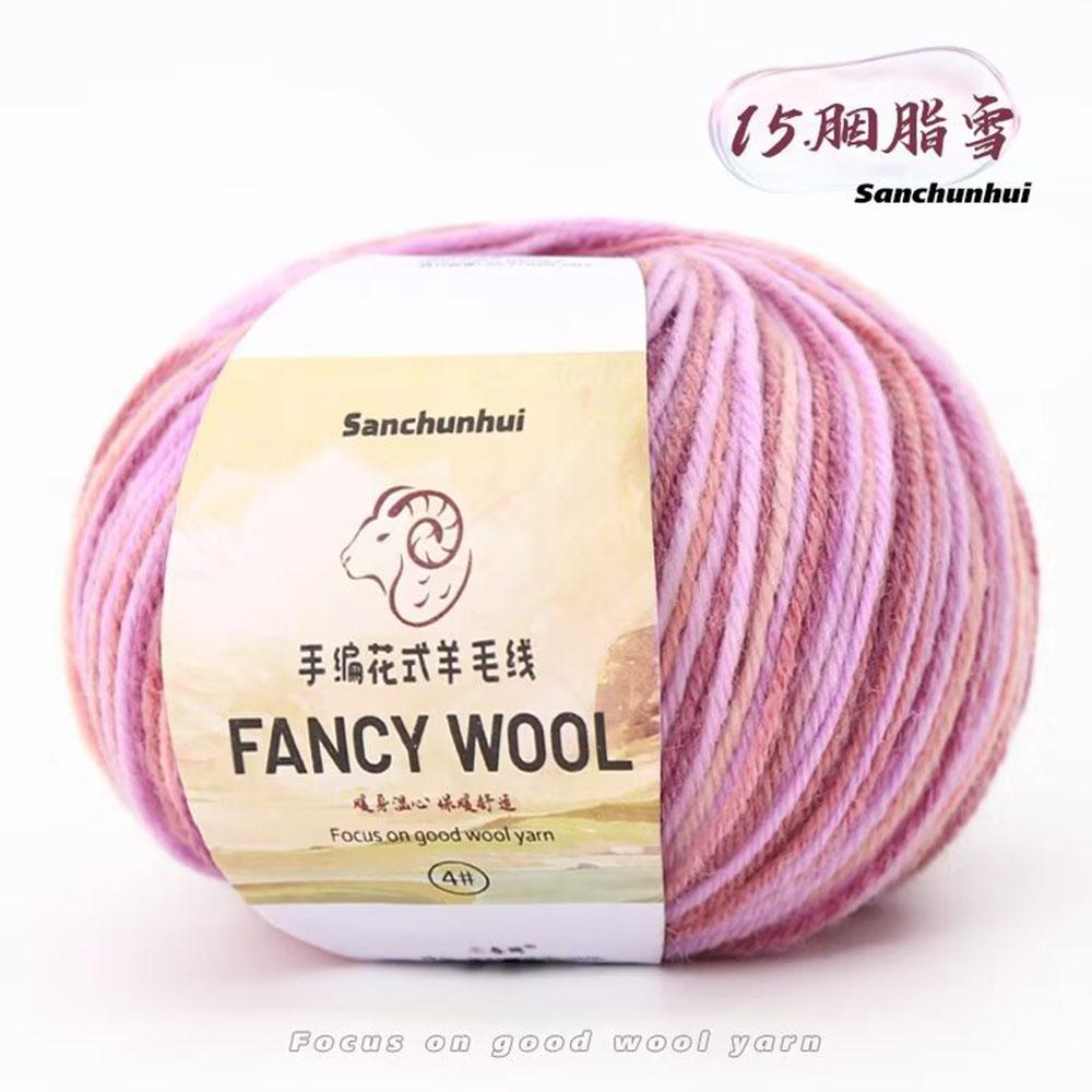 

50g/roll Merino Wool Yarn Baby Wool For DIY Hand Knitted Crochet Scarf Clothes Yarn Clothes Hats
