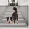 Foldable Pet Fence for Dogs Space-Saving Design for Bedroom and Dining Area Convenient Dogs Mesh Barrier for Protect