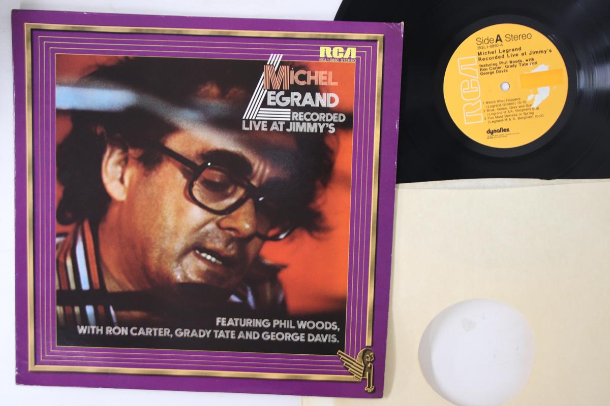 

LP Record MICHEL LEGRAND - Recorded Live At Jimmy s BGL10850 RCA 1975 Japan Jazz Used