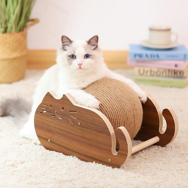 cute cat scratcher