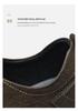 Men's Leather Outdoor Work & Hiking Casual Boots - Low-Top, Big Head Martin Style, Ideal for Spring & Autumn
