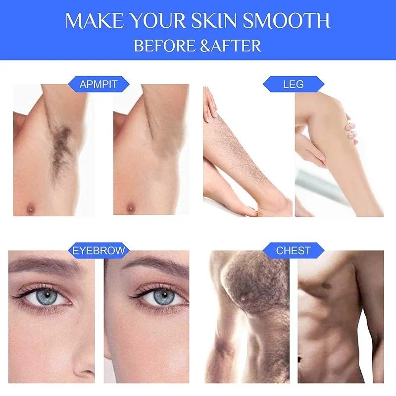 Electric Wax Heater Professional Hair Removal Wax Warmer 500ML Home Salon Waxing Kit for Facial Leg Bikini Body Hair Removal