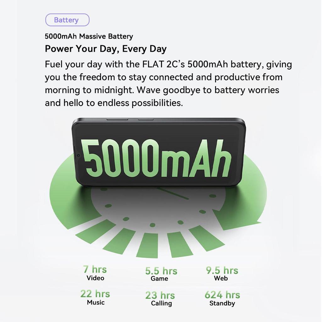 OSCAL FLAT 2C 6GB 64GB Android 14 smartphone