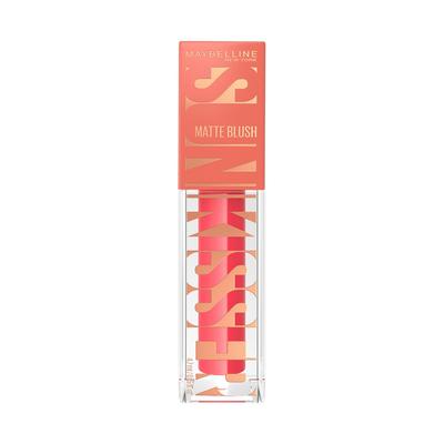 New York Sunkisser Hazy Matte Róż w Płynie 12H Długotrwały Róż do Policzków Pink Mirage 30 Lekki Rozcieralny Letni Blask 4,7ml