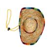 Mini Pet Dogs Straw Hat Sombrero Cat Dog Sun Beach Party Straw Hats for Dogs AccessoriesM