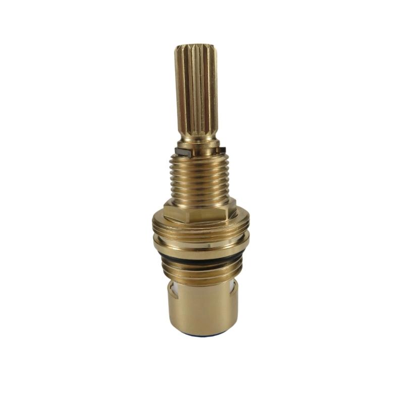 Ceramic Tap Valves Drips Resistant Faucet Valves Replacement Hot And Cold Water Spool Metal Ceramic Stem Disc Cartridges