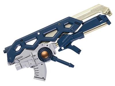 Azone International Měřítko Assault Lily Kolekce zbraní Kompletní styl CHARM Gungnir Modrá verze Smontovaný a natřený plastový hotový výrobek 16 cm