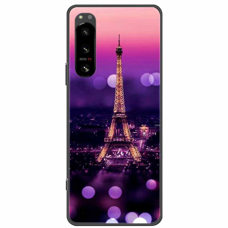 For Sony Xperia 5 III Case Soft TPU Cute Cats Silicone Protective Cover for Sony Xperia 5 II Phone Cases Xperia5 Cartoon Fundas