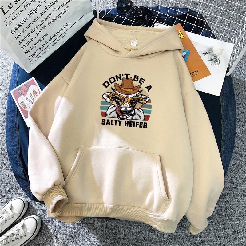Ladies Velvet Hooded Sweatshirt for Autumn Winter Women Casual Large Size Loose Hoodies Pullover Tops