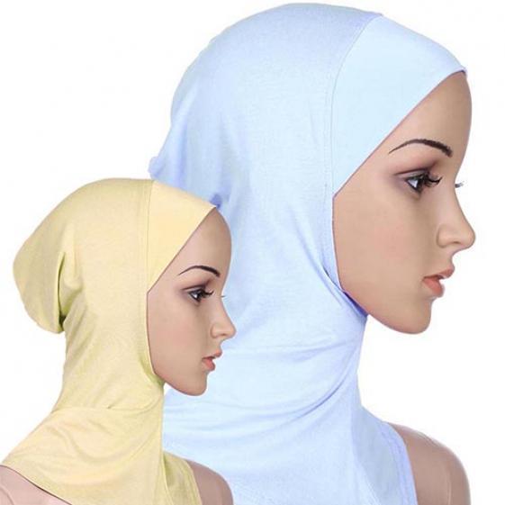 Soft Muslim Full Cover Inner Hijab Cap 