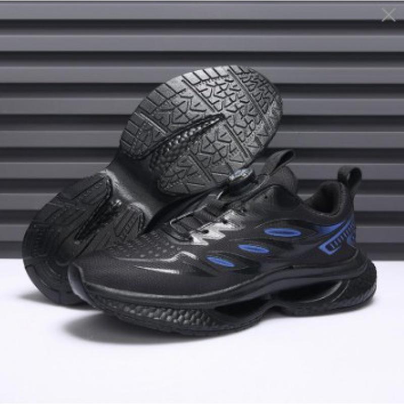 Rotary Buckle Summer Handsome Casual Shoes Breathable Sports Fashion Casual Shoes Men's Sports Shoes Lace-up Mesh Breathable Run