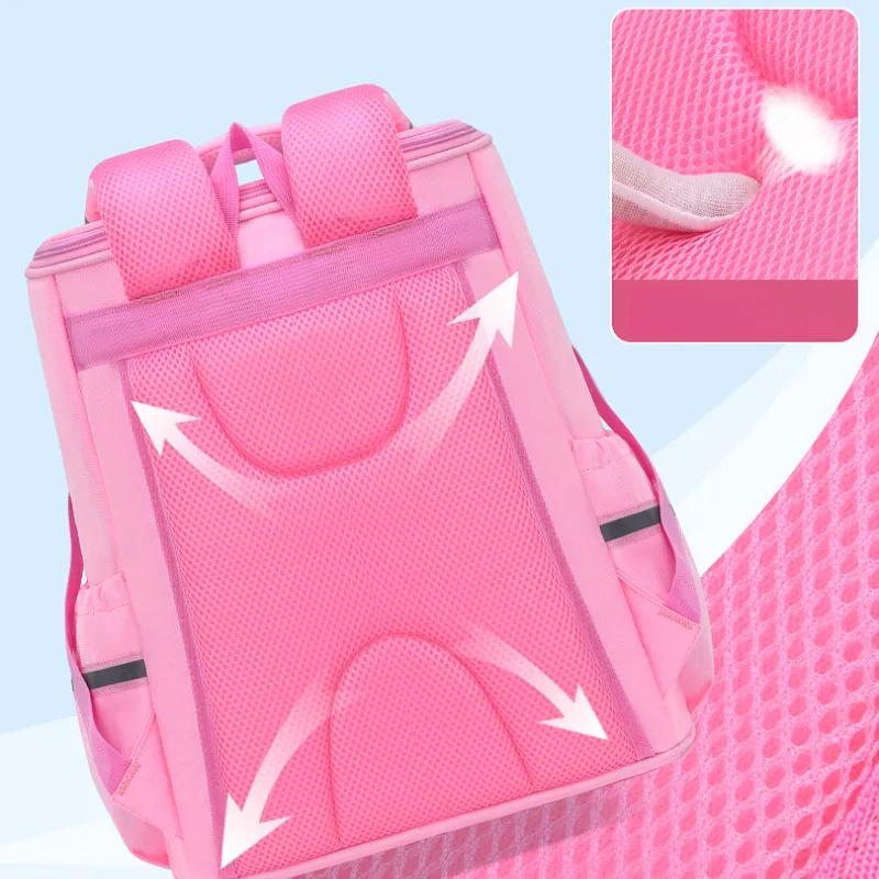 Nouveau sac d'école imprimé imperméable pour enfants, sac à dos pour écoliers du primaire, sac à dos de grande capacité pour filles et garçons