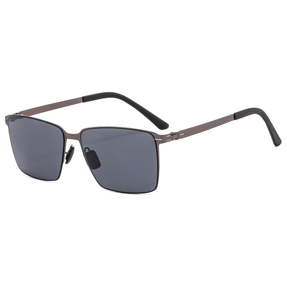 2023 Nylon Polarized Screwless Sunglasses for Men - Model 7308: Ideal for Business, Outdoor, and Fishing.
