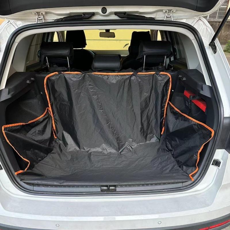 Waterproof SUV Cargo Liner Trunk Mat Seat Cover Protector for Back Cargo Area Universal Fit Car Accessories Durable Pet Friendly