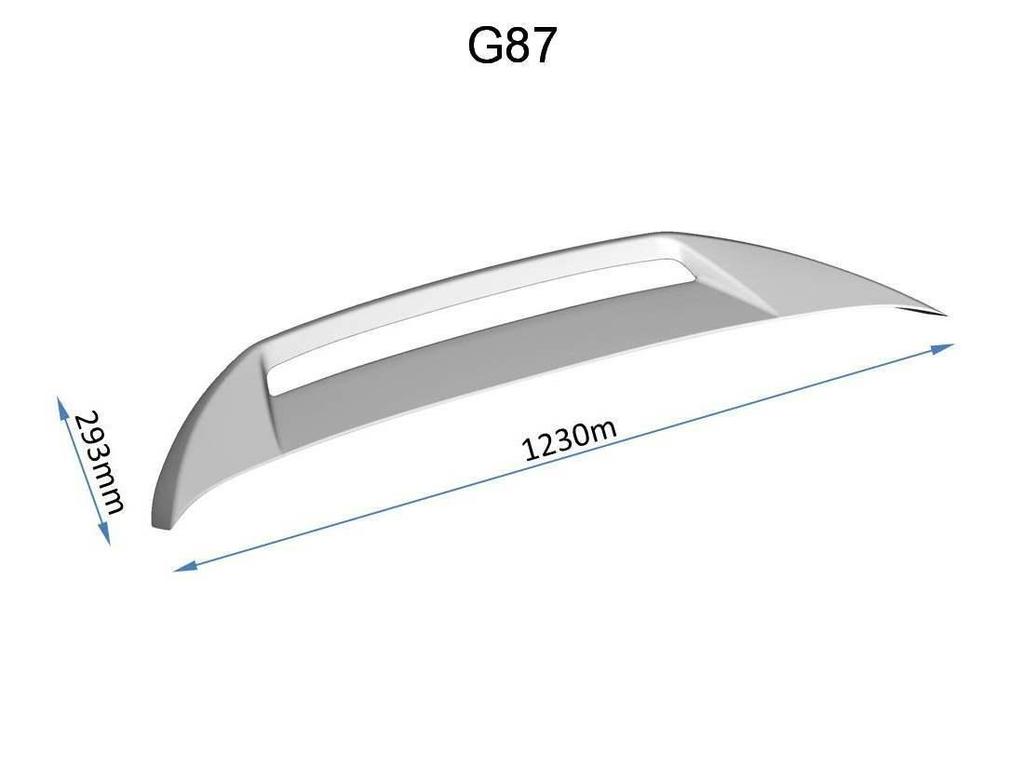 BMW G80/G82/G87 Carbon Fiber Rear Spoiler & M234 Diffuser Upgrade