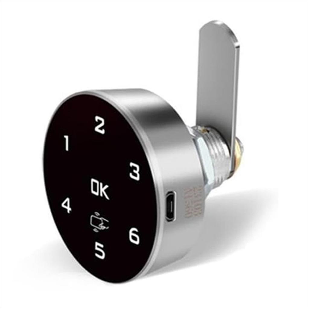 BHBL Electronic Locker Cabinet Combination Lock, Electronic Cabinet Lock, Keyless Door Lock,with Two Unlocking Methods A