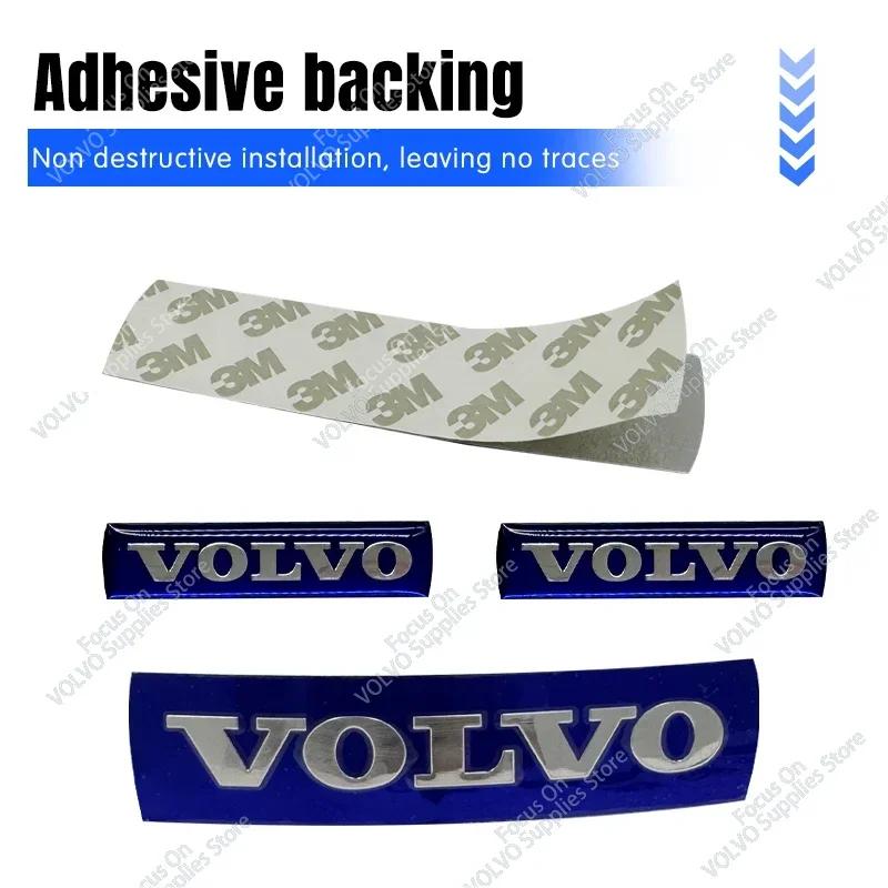 For Volvo C30 S80 XC90 S60 XC60 S80L S40 Accessories Front Grille Front Grille Labeling Flag Wordmark Logo In Front of the Net