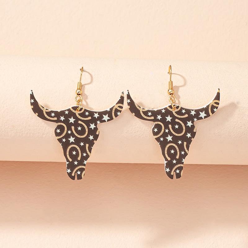 European  American Fashion Large Stud Earrings: Chic Versatile Trendy Drops for Women