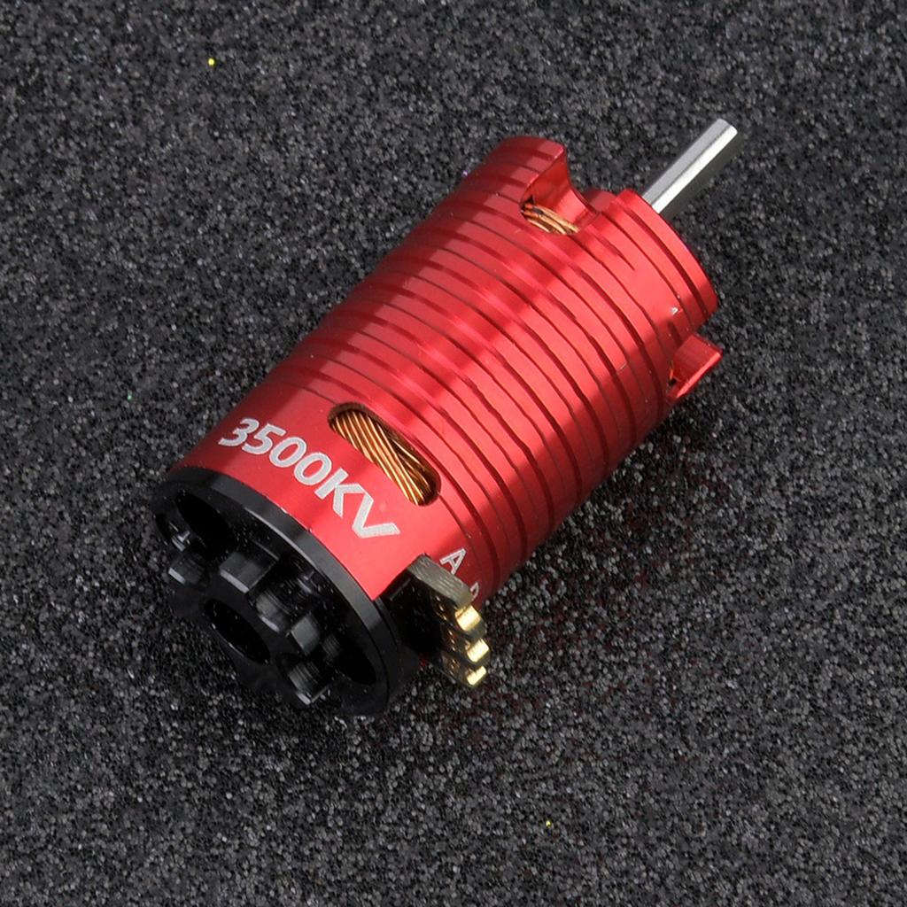 RC Brushless Motor, 3500KV 2 Poles Brushless Motor for 1/24 1/28 RC Model Car