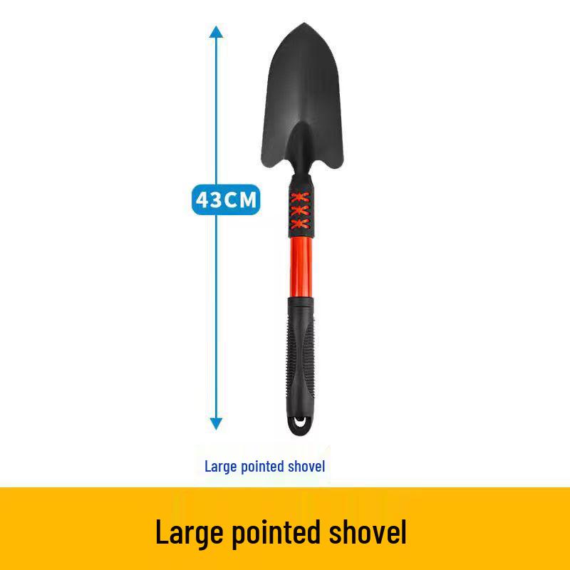 Tide-Chasing Dual-Headed Hoe: Versatile Tool for Beachcombing, Weeding, Planting, and Soil Loosening