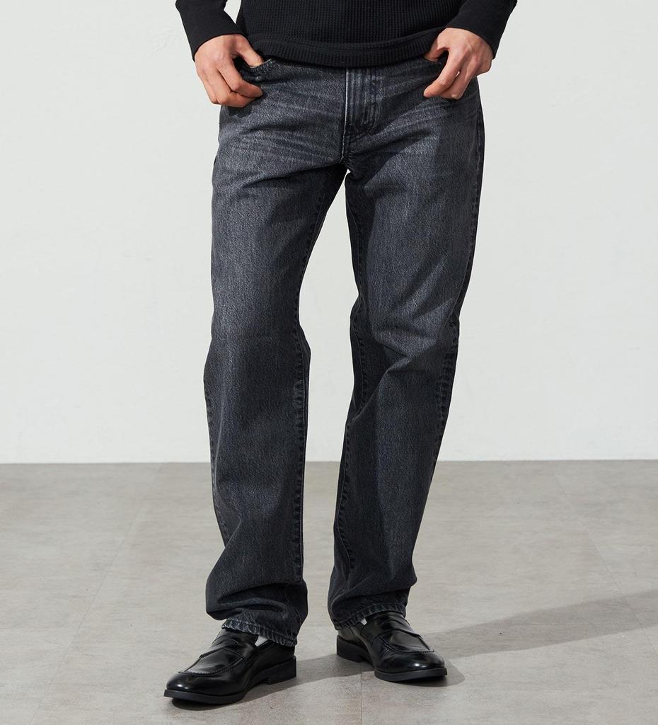 Edwin Jeans 503 Regular Straight Denim Made in Dark Gray Pants, Japan, 100% Cotton, Men's,