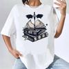 Fourth Wing T Shirt Teen Classic 2000s Streetwear Gothic Graphic Trendy Top Tees Comfortable Grunge Graphic Anime Graphic