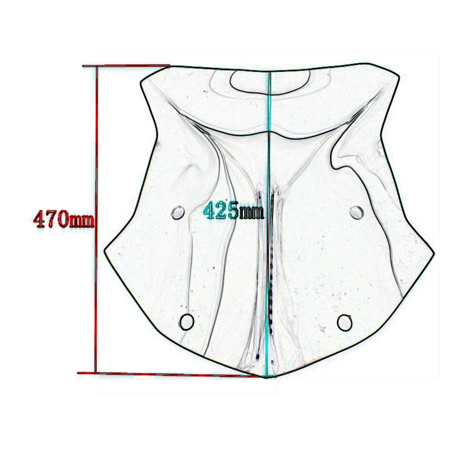 Motorcycle Transparent Shell Windscreen Windshield Screen For BMW R1200GS R 1200