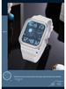 Sanda New Electronic Astronaut Watch – Square Strap, Detachable, Digital for Teens and Students