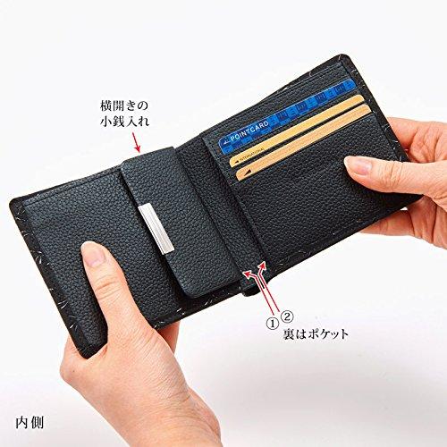Genuine Leather Thin Bifold Wallet with Snap Closure Coin Purse Background X Black Genuine Leather Gift Respect for the Aged Day 60th Birthday Gift