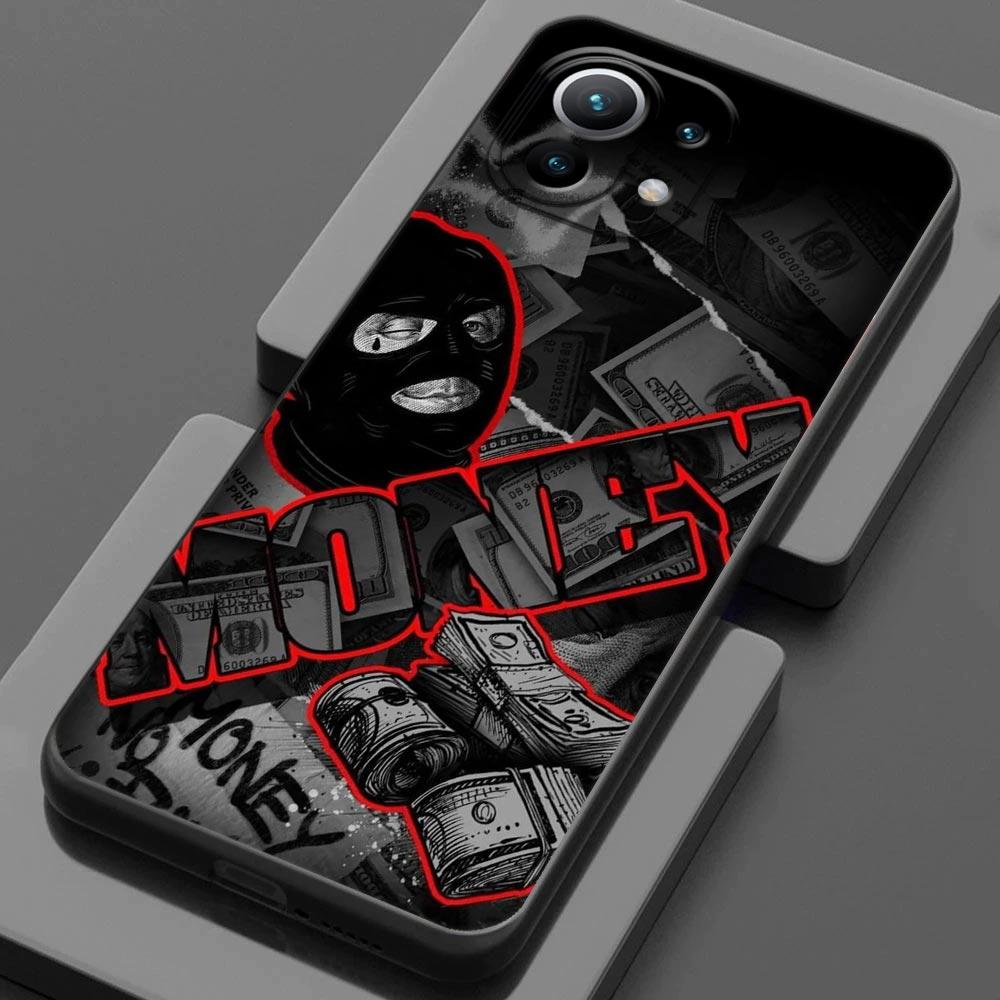Winking Money Dollars For Xiaomi 15T 11T 12T 13T 14T Pro 11 Lite 15 Phone Case Mi POCO X7 X8 M7 F7 Pro F8 Ulra F6 M6 X5 X6 Cover