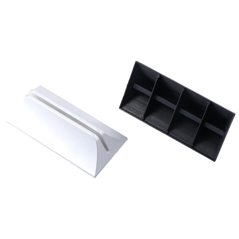 1Pc Desktop Screen Plastic Clip Furniture Glass Baffle Fixing Clamp Removable Support Brackets Office Desk Isolation Board Base