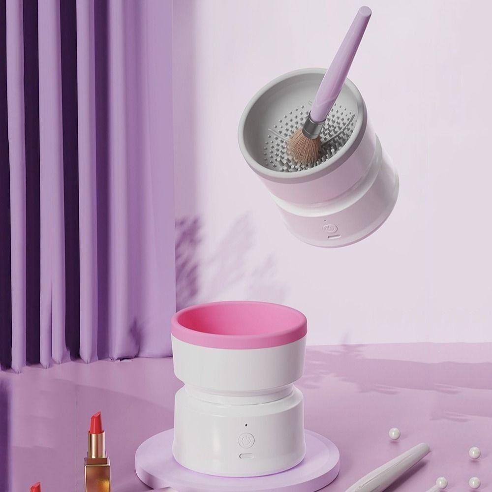 Electric Lazy Cleaning Brush Tool USB Brush Scrubber  for Brush Cleaning