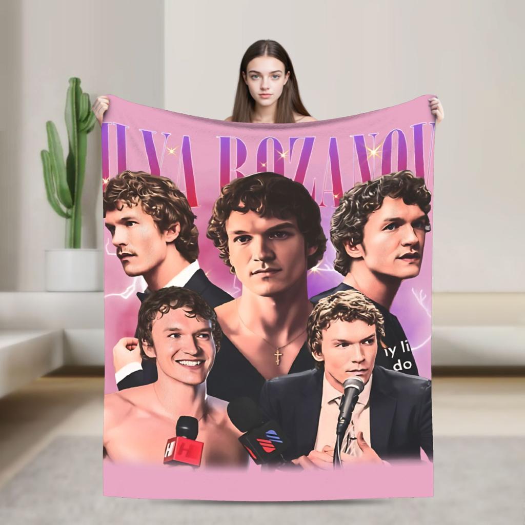 Heated Rivalry Game Changers Blankets TV show Wool Funny Soft Throw Blankets for Bedspread Decoration