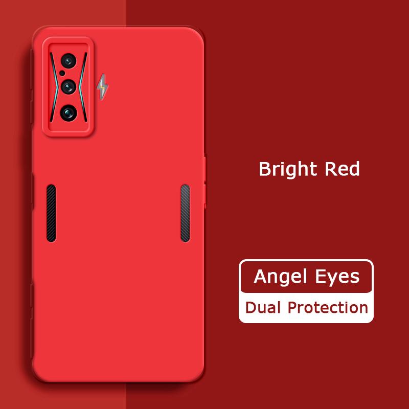 Angel Eyes Square Tekutý silikonový zadní kryt pro Xiaomi POCO F4 GT F4GT 5G Ochranné pouzdro na fotoaparát na telefon POCOF4GT Fundas