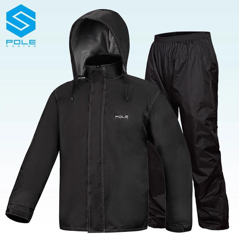 Men's Full-Body Waterproof Motorcycle Riding Suit - Rainproof, Touring, Split Type