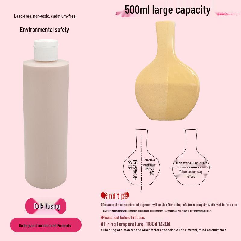 Konzentrierte wasserbasierte Keramik-Unterglasurpigmente für DIY- & Studentenprojekte