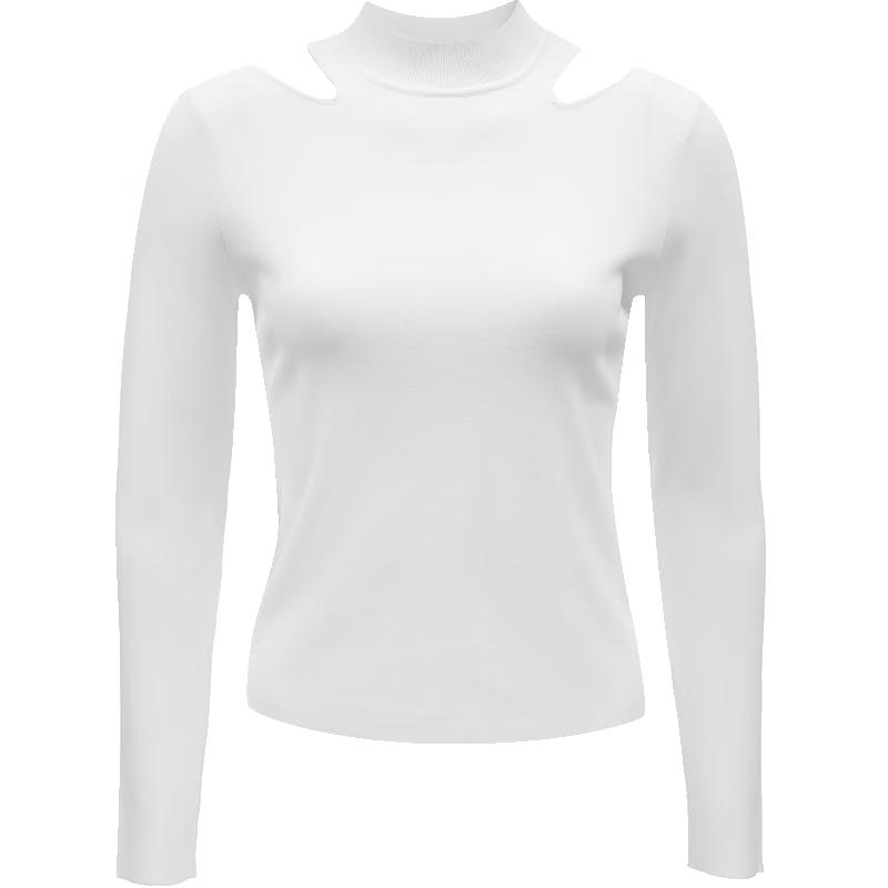 VEROMODA Women's Slim Fit Mock Neck Knit Top