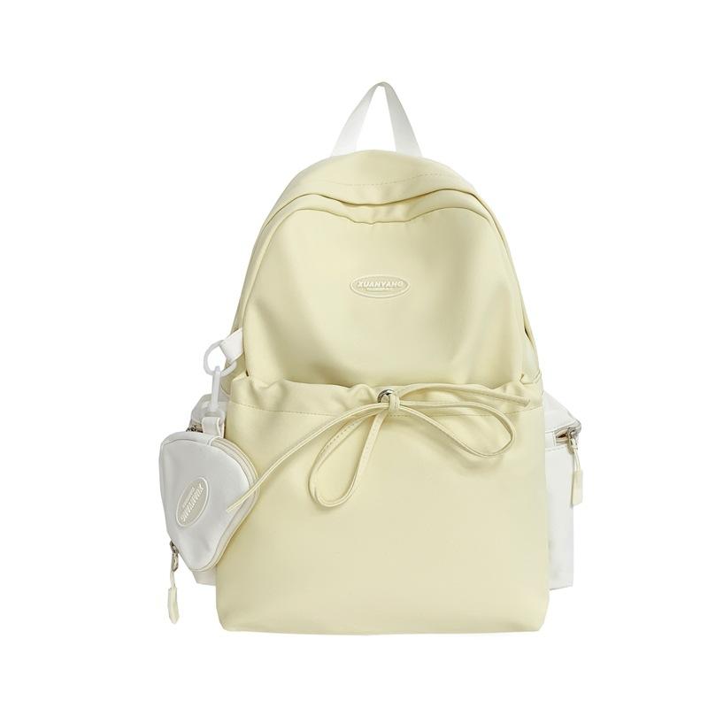Mochila Escolar Fresca para Menina Fofa Mochila Versátil para Viagem para Estudantes do Ensino Fundamental e Médio de Campus Japonês