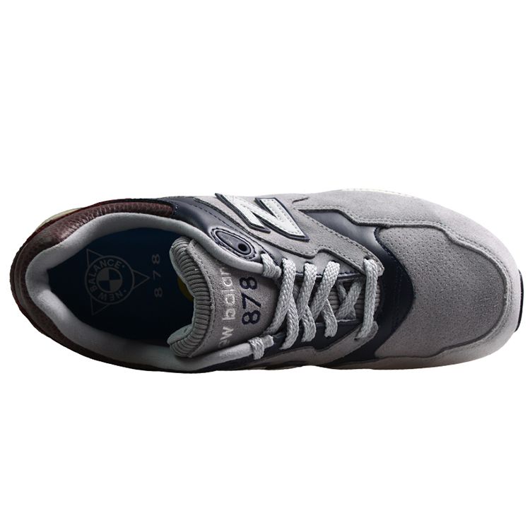 New Balance Nb 878 Mesh Comfortable Daily Low Top Lifestyle Shoes Unisex Sneaker Burgundy Gray ML878CA